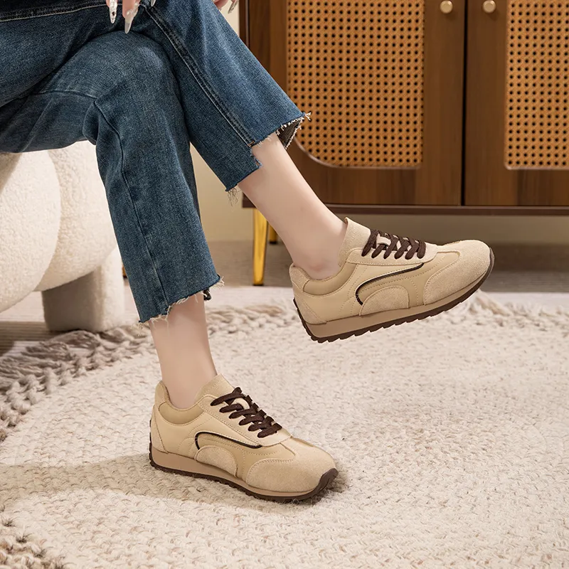 O.L Abrasion-Resistant Low-Top Casual Shoes Women's-4