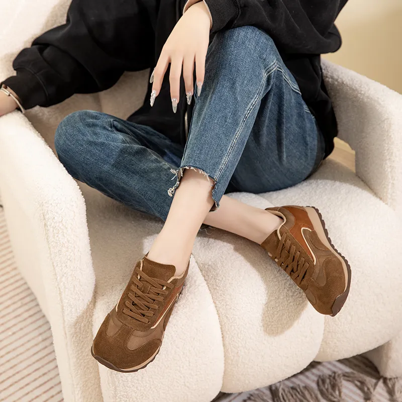 O.L Abrasion-Resistant Low-Top Casual Shoes Women's-11