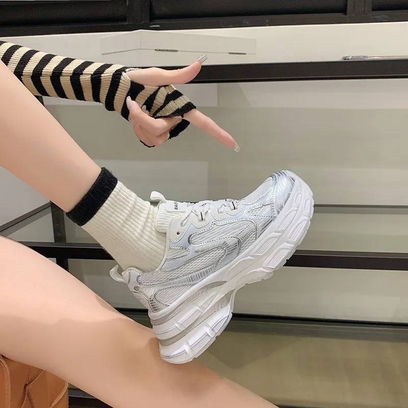 O.L Low Top Chunky Sneakers Women's-3