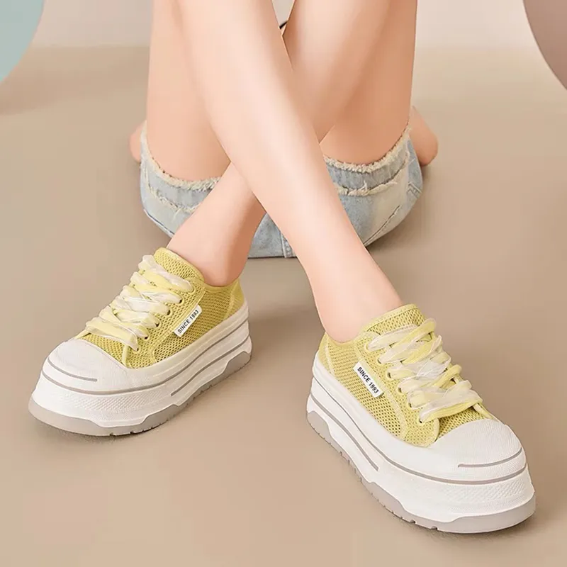 O.L Slip Resistant, Abrasion Resistant, Breathable Low Top Skateboard Shoes Women's-11