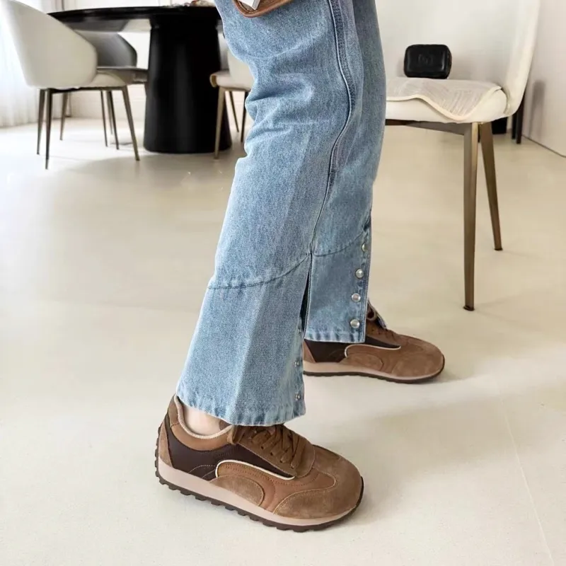 O.L Abrasion-Resistant Low-Top Casual Shoes Women's-9