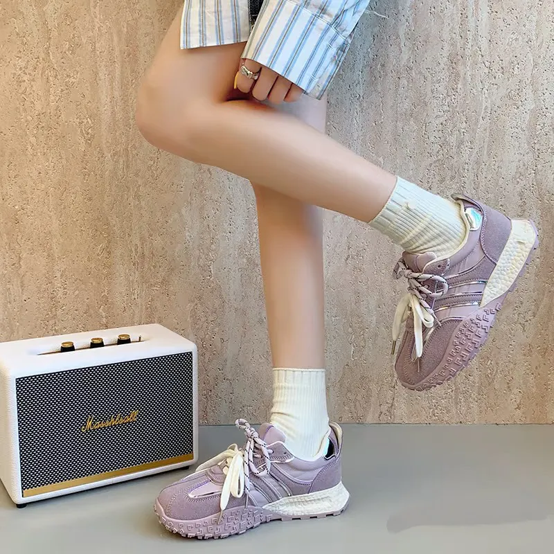 O.L Anti Slip Wear Resistant Low Top Casual Shoes Women's-9