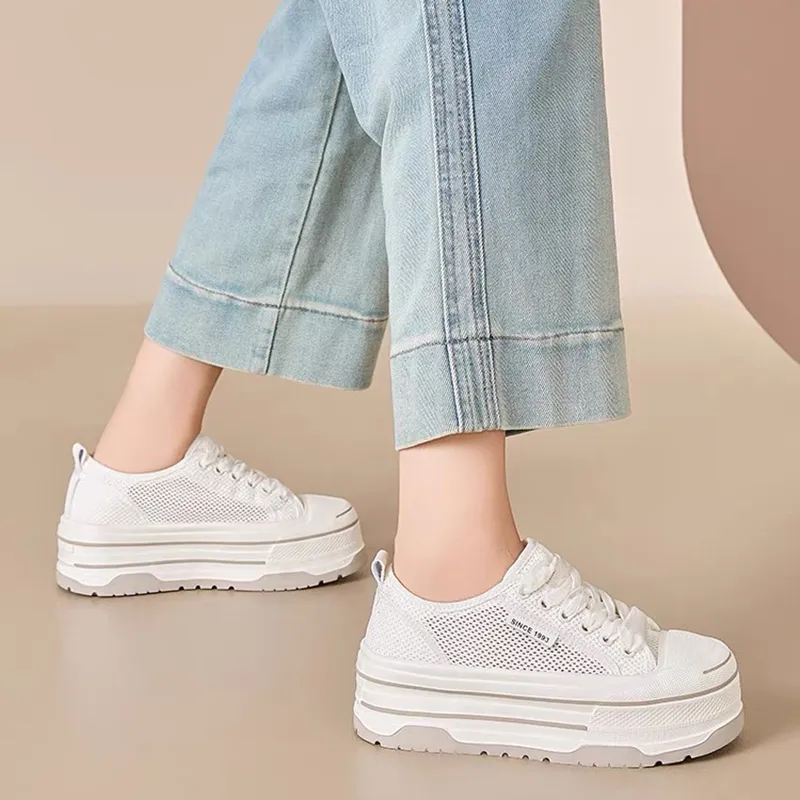 O.L Slip Resistant, Abrasion Resistant, Breathable Low Top Skateboard Shoes Women's-2