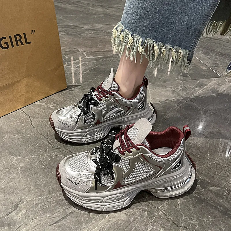 O.L Low-Top Chunky Sneakers Women's-2