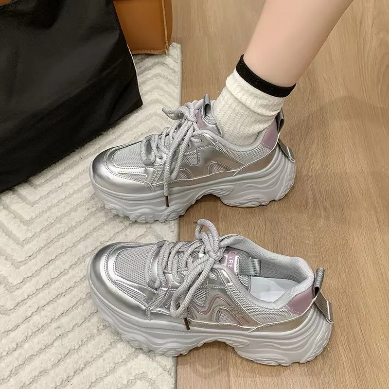O.L Low-Top Chunky Sneakers Women's-4