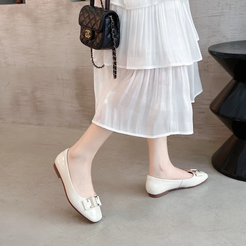 O.L Casual Single Shoes 1cm Women's-3