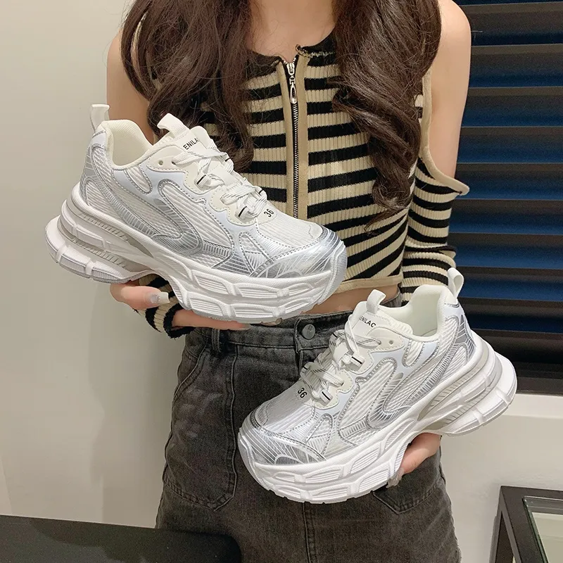 O.L Low Top Chunky Sneakers Women's-1