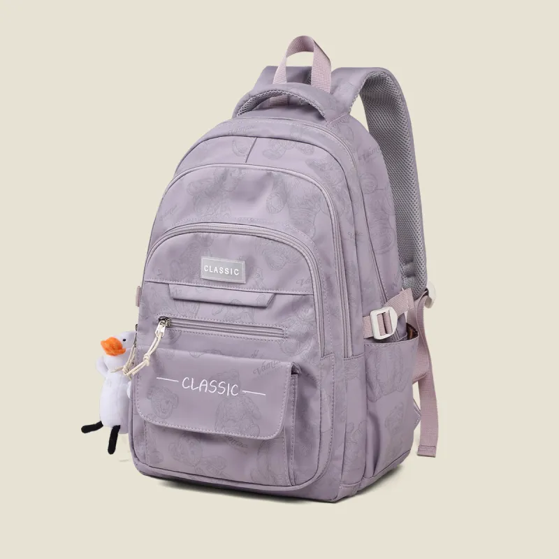 PT'SON Fabric Backpack Women's Multicolor-7