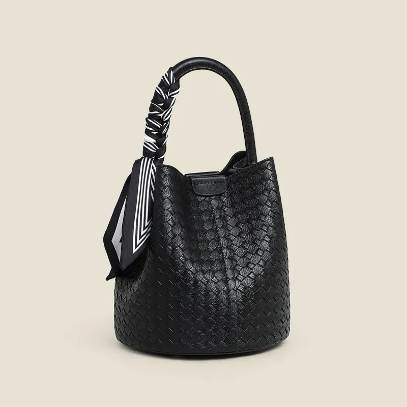 PT'SON Synthetic Leather Shoulder Bag Crossbody Bag Handbag Regular Women's Black-2