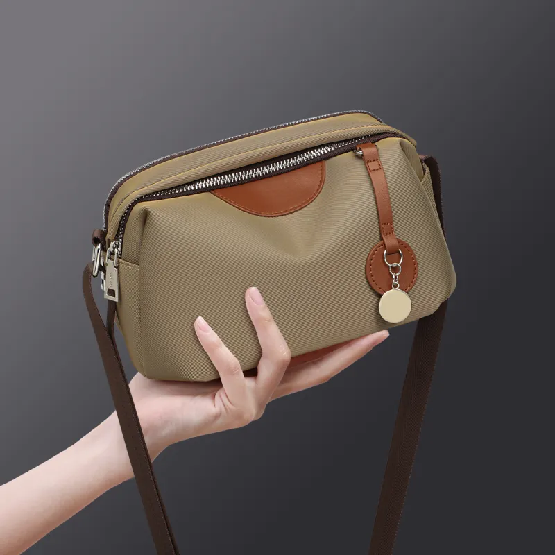 PT'SON Fabric Shoulder Bag Women's-9