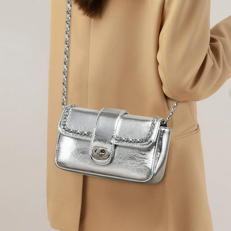 PT'SON Cow Leather Underarm Shoulder Bag, Crossbody Bag, Saddle Bag Regular Women's-3