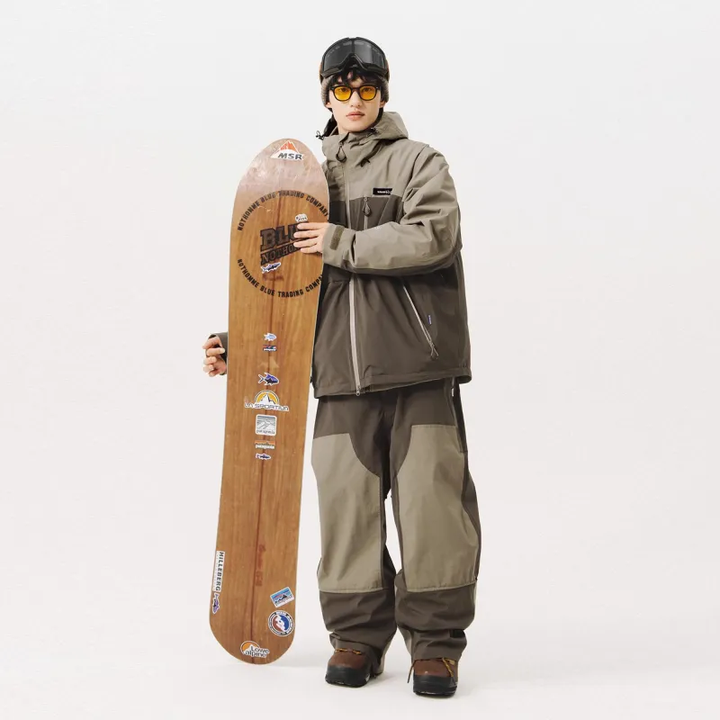 LANQI Overalls Unisex Khaki-2