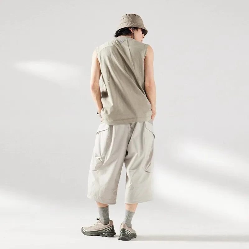 LANQI Cargo Shorts Unisex-2