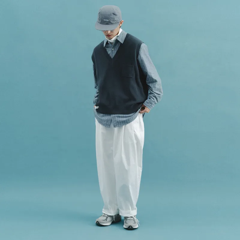 NOTHOMME BLUE Casual Pants Unisex-11