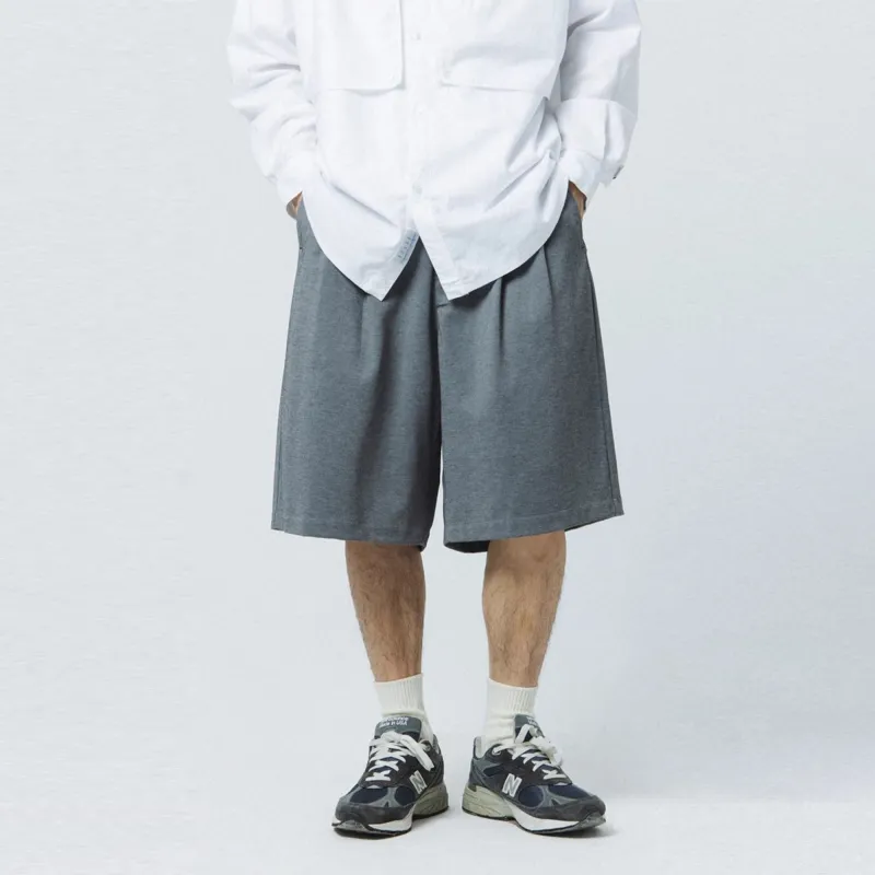 LANQI Casual Shorts Unisex Heather Gray-1
