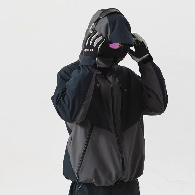 LANQI Ski Tops Unisex-4