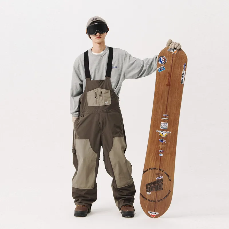 LANQI Overalls Unisex Khaki-1