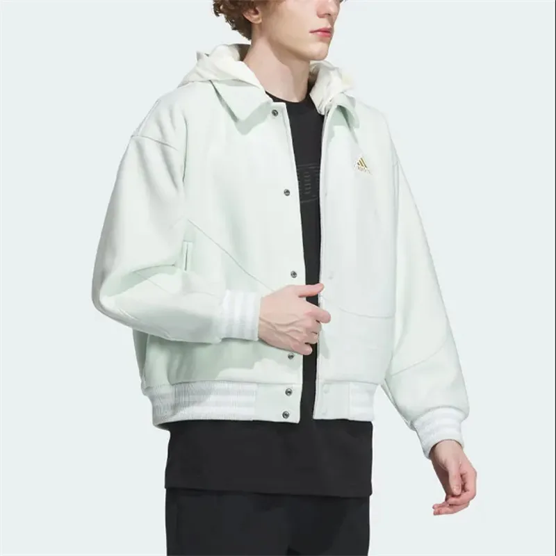 Adidas Year Of The Dragon CNY Series Jackets Coats Unisex Crystal Blue Includes Necklace-3