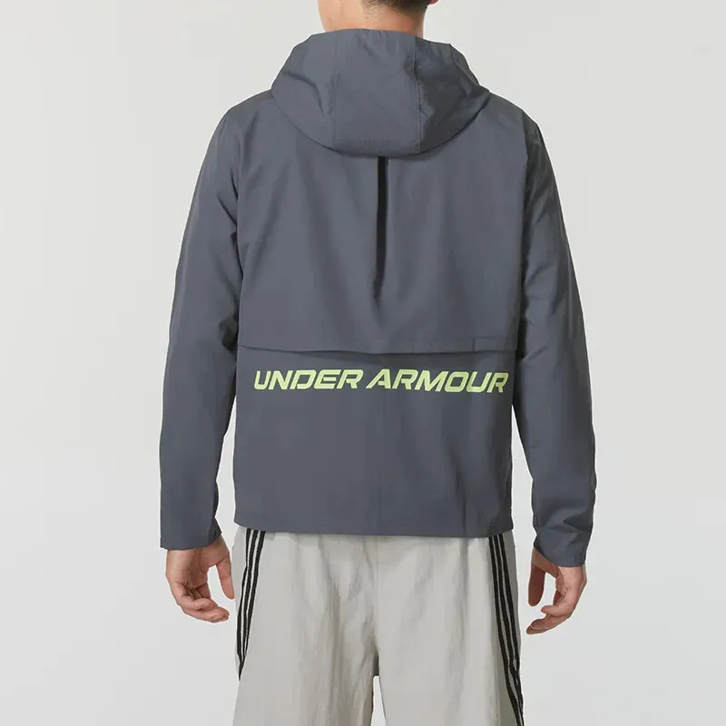 Under Armour Jackets Coats Men's Gray Comes With Necklace-1