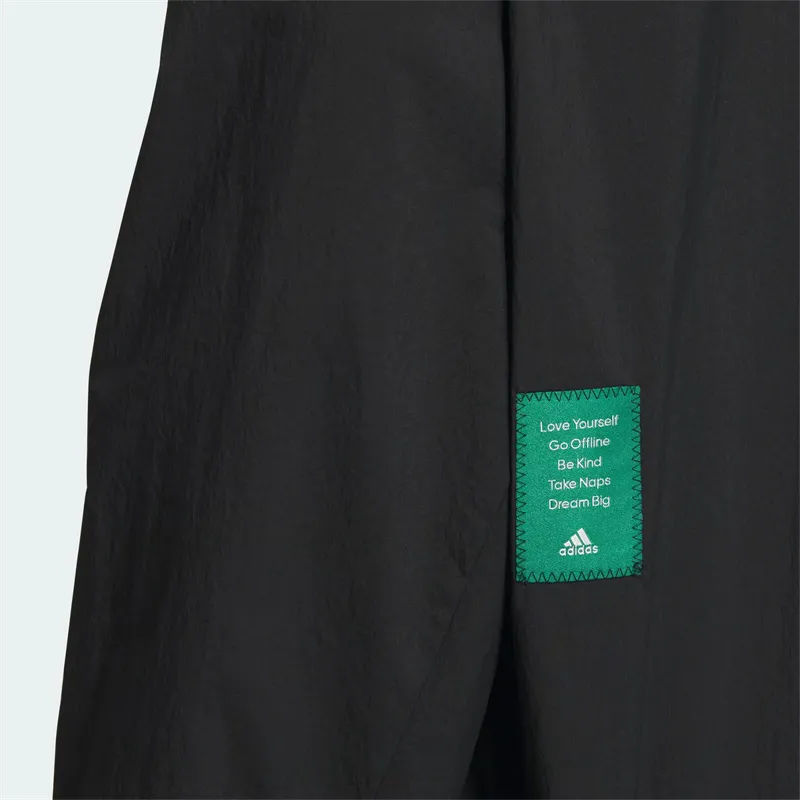 Adidas Relaxed Jacket Jacket Unisex Black Comes With Necklace-2