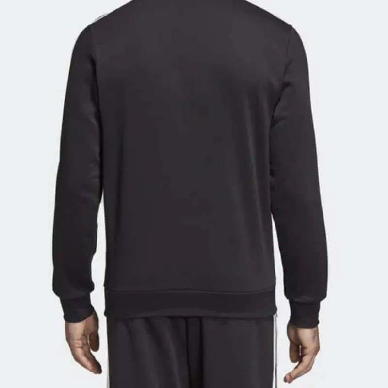 Adidas Originals Sweatshirt Unisex Black Comes With Necklace-3