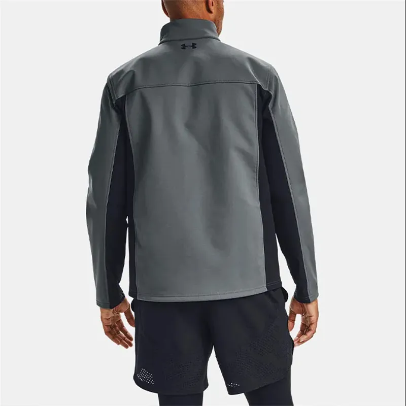 Under Armour ColdGear® Infrared Jackets Coats Unisex Gray Comes With Necklace-4