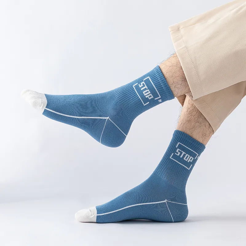 BONAS Mid-Calf Socks Men's Combo Set-4