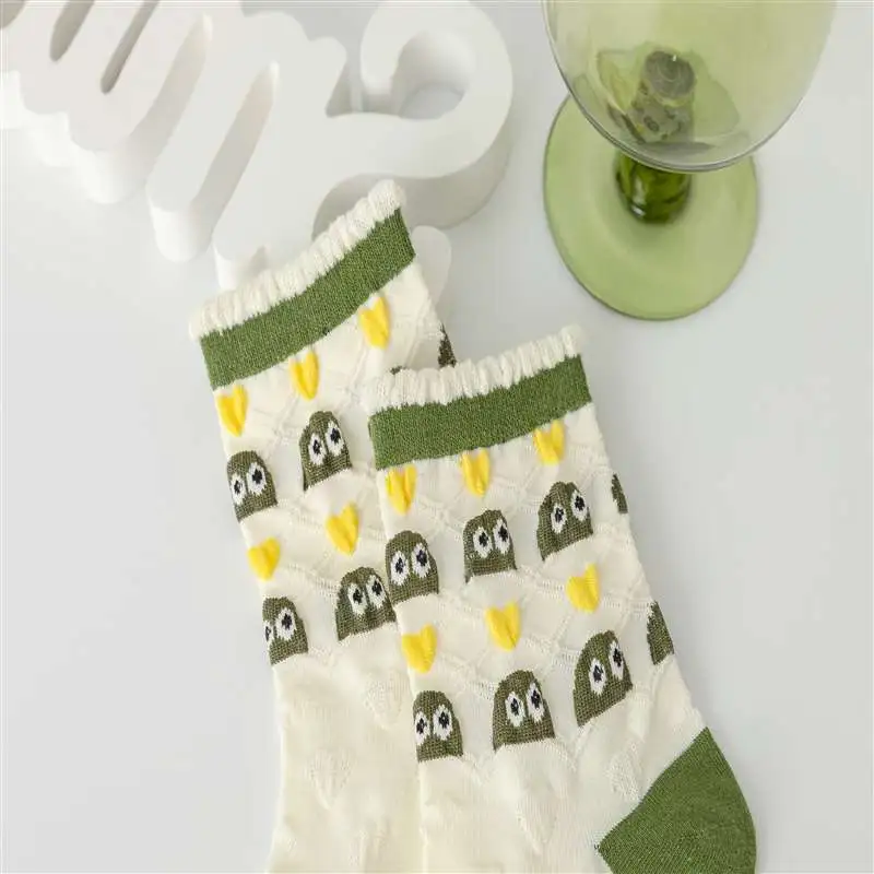 BONAS Mid-Calf Socks Women's Combo Set-13