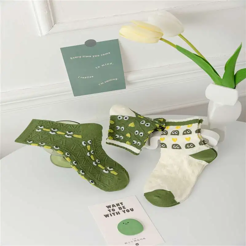 BONAS Mid-Calf Socks Women's Combo Set-10