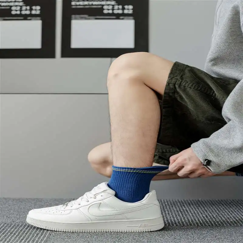 BONAS Mid-Calf Socks Men's Combo Set-10