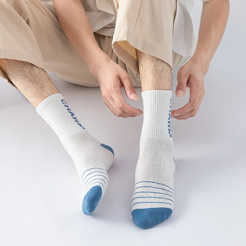 BONAS Mid-Calf Socks Men's Combo Set-6