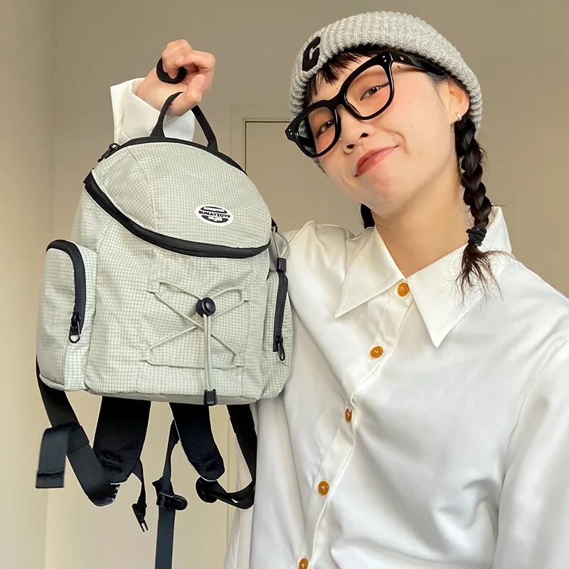 SUMAYZOY Nylon Backpack Small Size Unisex Multicolor-13