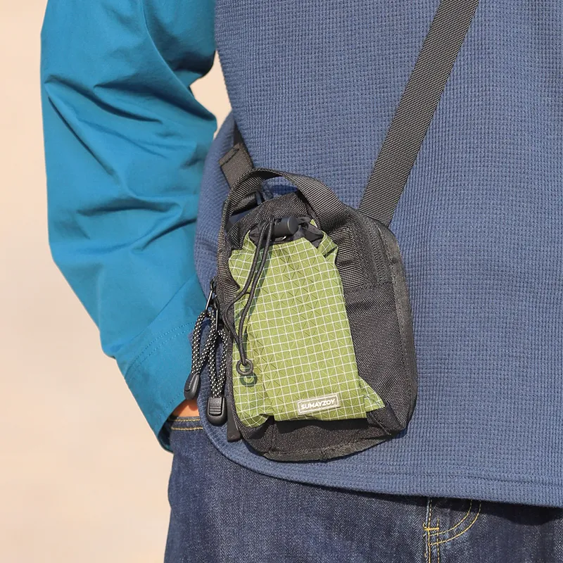 SUMAYZOY Polyester Handbag Shoulder Bag Crossbody Bag Regular Unisex Green Plaid/Blue Plaid/Black Plaid/Khaki Plaid-2