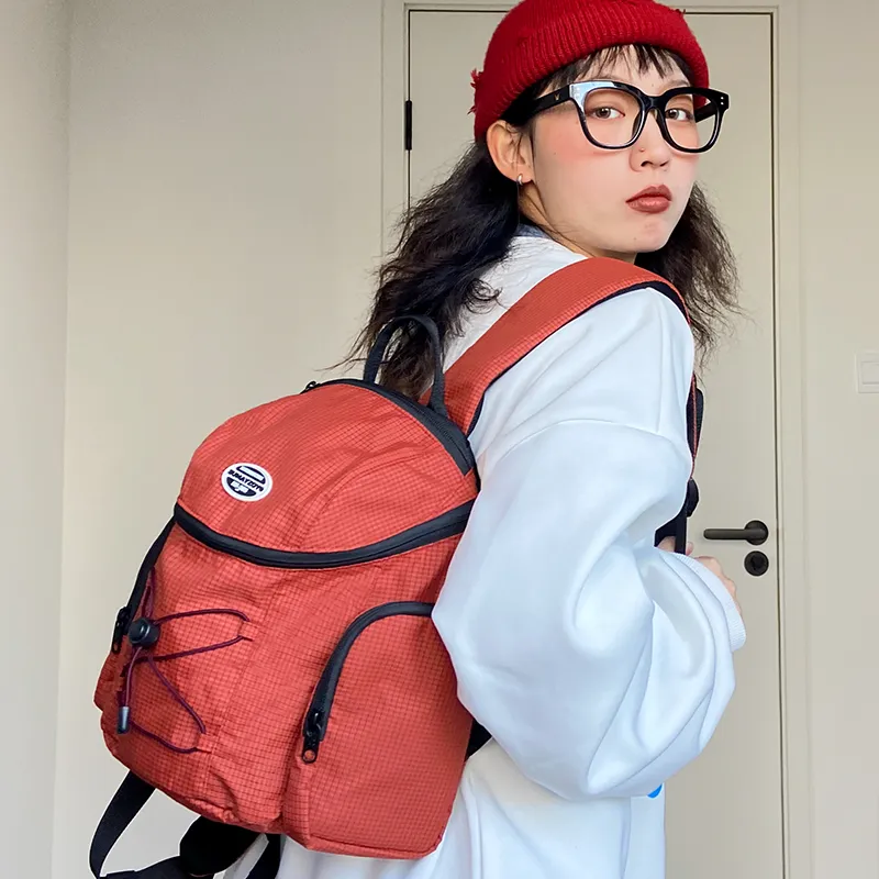 SUMAYZOY Nylon Backpack Small Size Unisex Multicolor-4