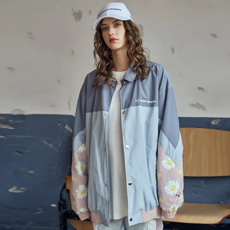 FFOMKE Jackets Coats Unisex Light Blue-5
