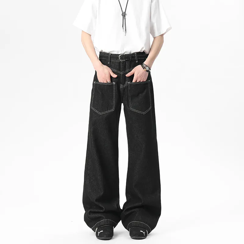 FFOMKE Jeans Unisex Original Denim Black-2