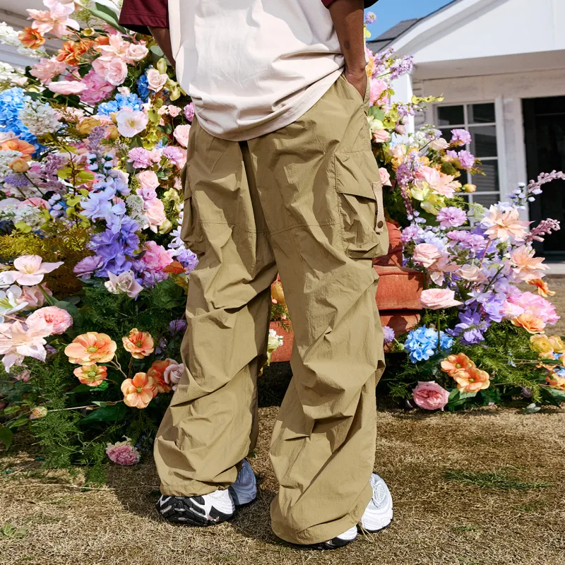 FFOMKE Cargo Pants Unisex Khaki-5