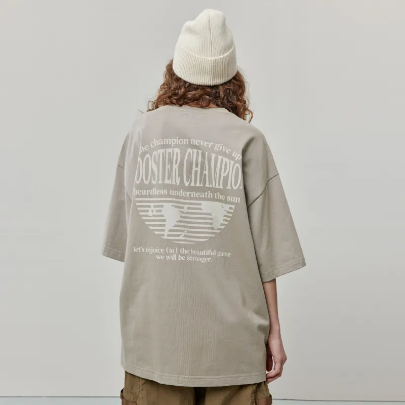 FFOMKE T Shirt Unisex Brown Gray-3
