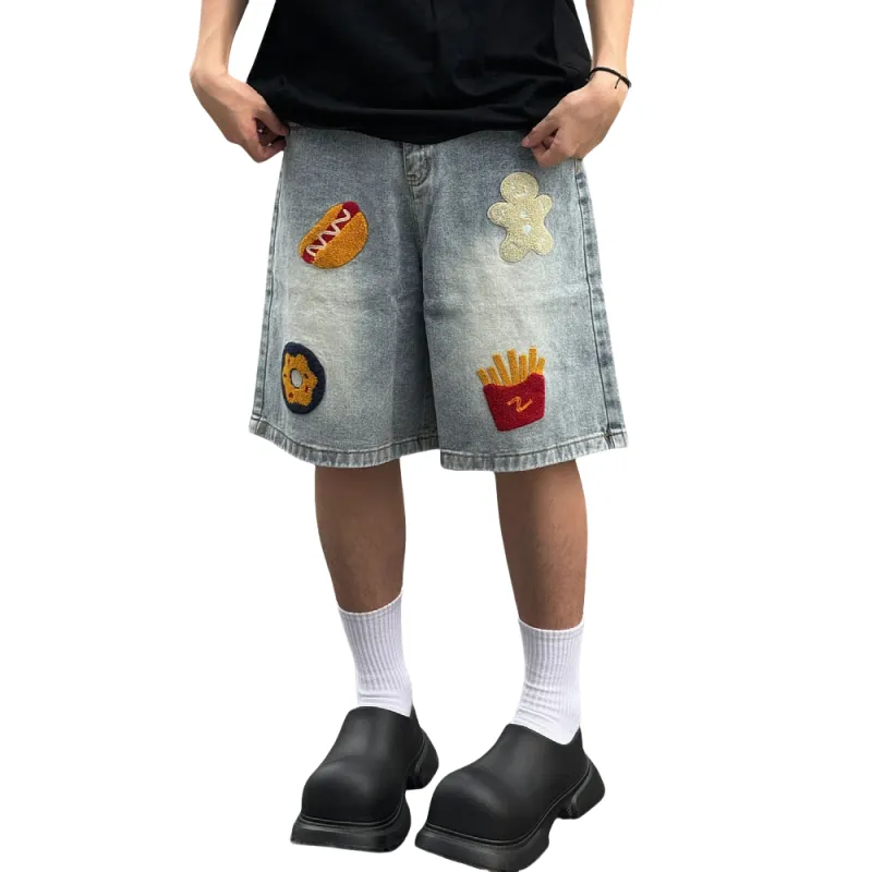FFOMKE Denim Shorts Unisex-8