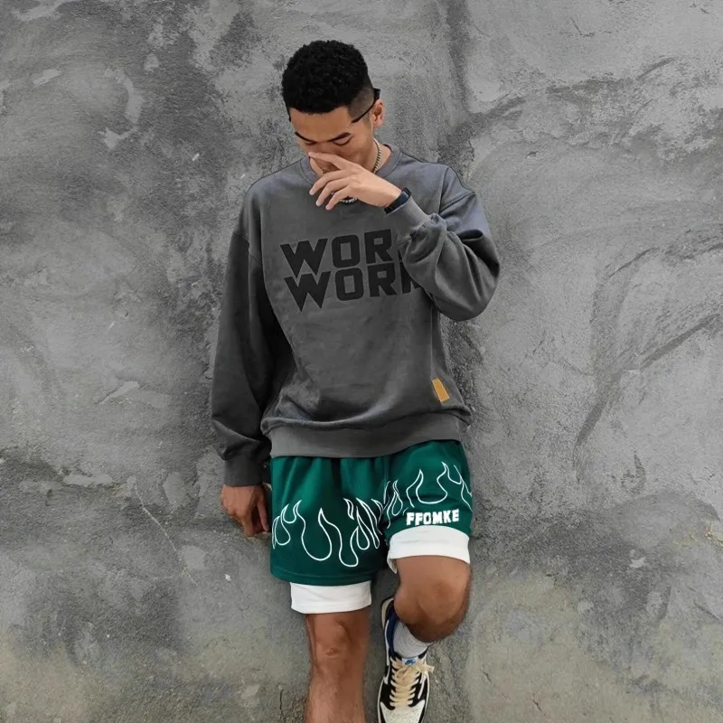 FFOMKE Sports Shorts Unisex-11