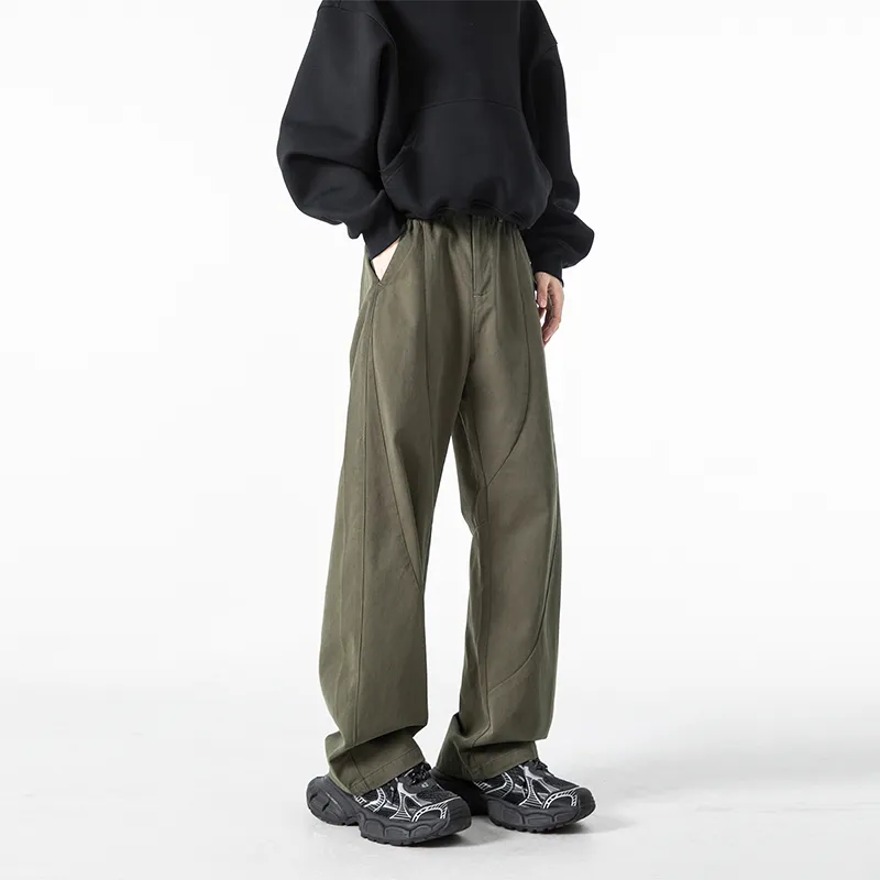 FFOMKE Casual Pants Unisex Black-5