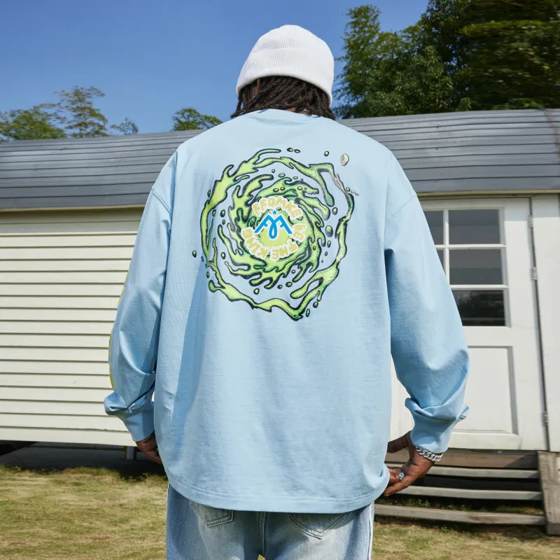 FFOMKE T Shirt Unisex Light Blue-3