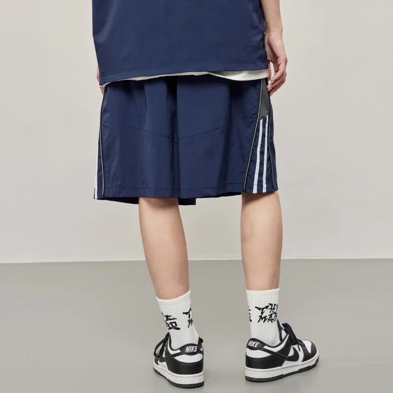 FFOMKE Casual Shorts Unisex Dark Blue-4