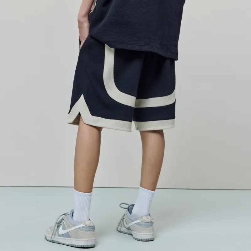 FFOMKE Casual Shorts Unisex Black-2