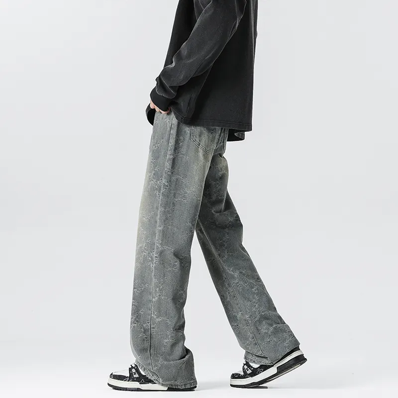 PANDA ADEVIL Jeans Unisex Light Blue-3