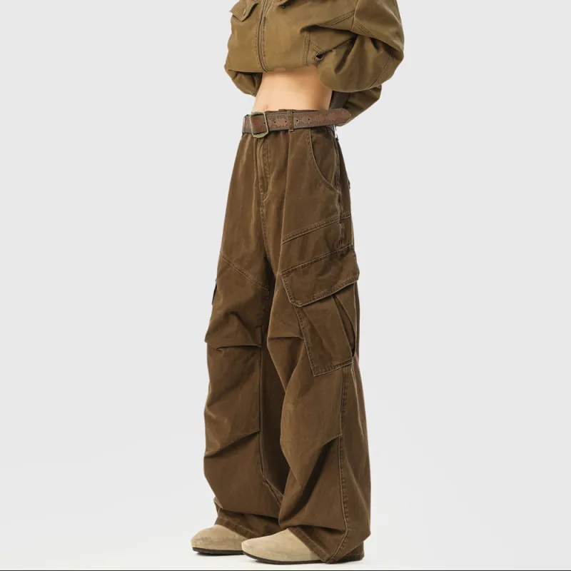PAINT STAIN Cargo Pants Unisex-15