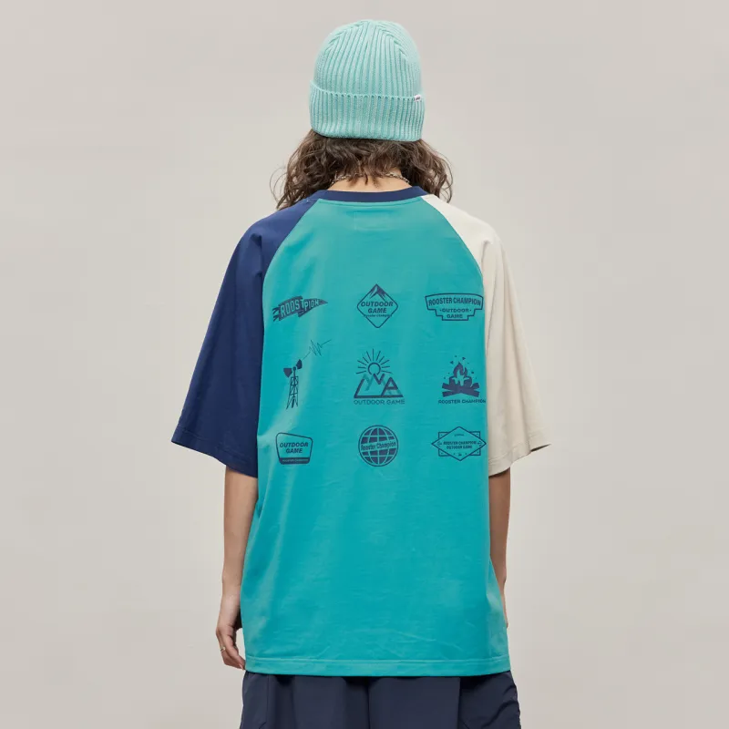 FFOMKE T Shirt Unisex Turquoise-3