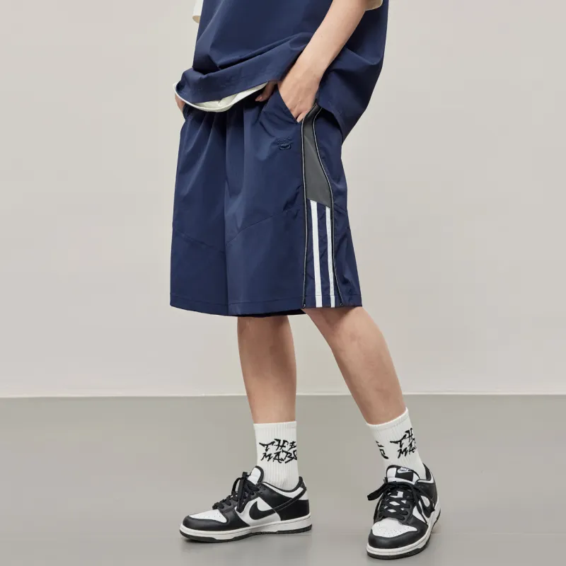 FFOMKE Casual Shorts Unisex Dark Blue-6