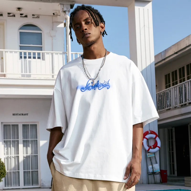 FFOMKE 100% Cotton Short Sleeved T Shirts Unisex-11