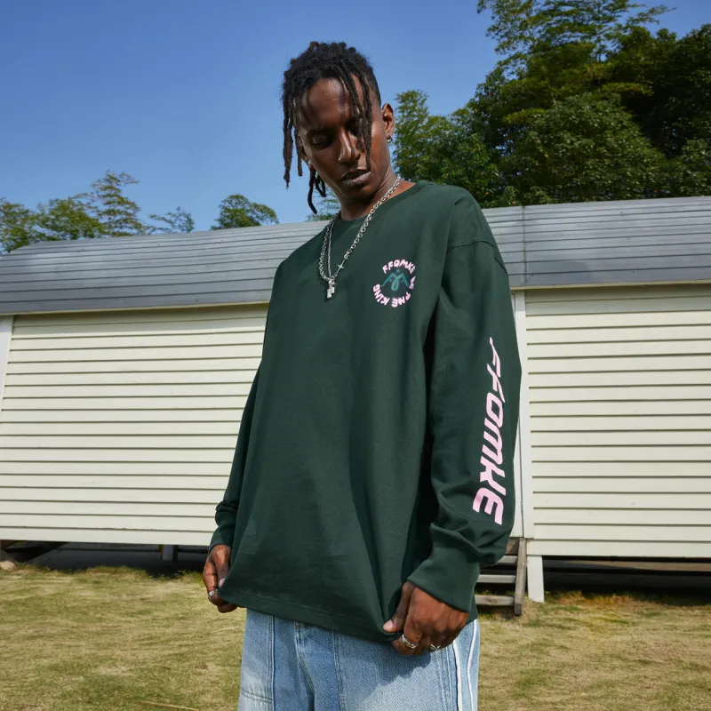 FFOMKE T Shirt Unisex Forest Green-7